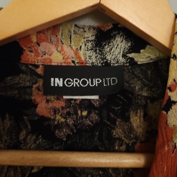 Vintage 1980s Cropped Floral Blouse - Picture 10 of 13